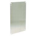 Wiegmann BACK PANEL (ULTIMATE) 34.2X34.2 304SS NP3636SSC